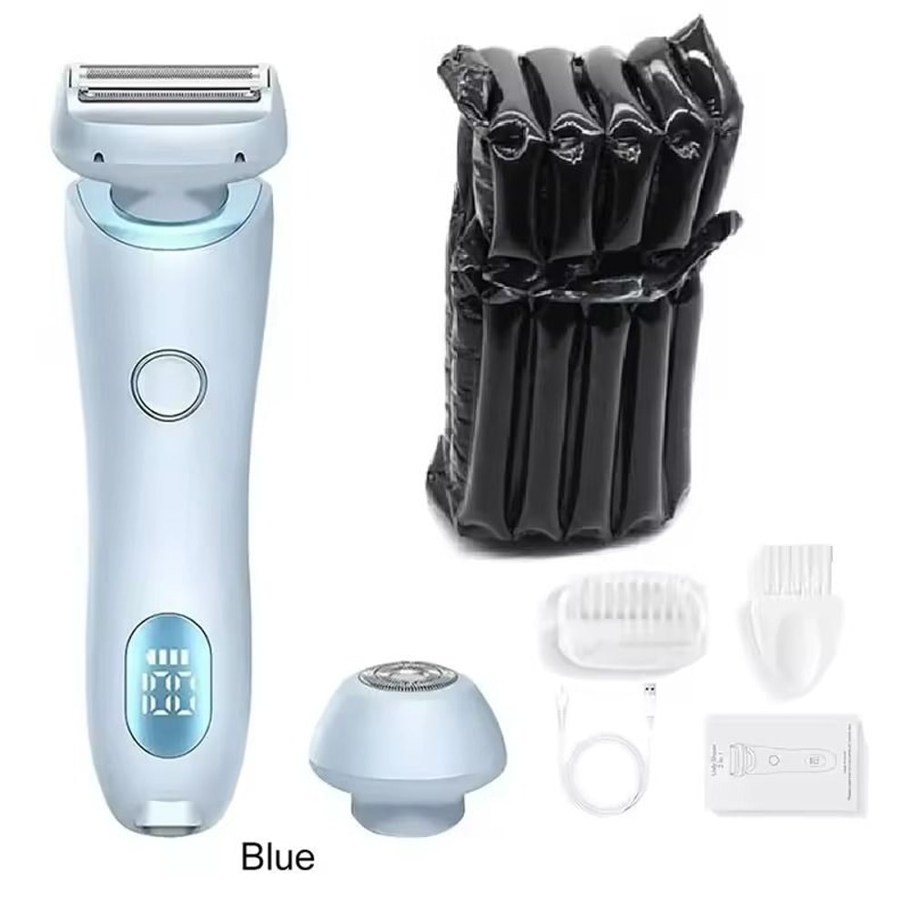 2 In 1 Electric Razor Bikini Trimmer And Face Shaver Waterproof Hair Removal 6