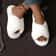 Cross Strap Faux Fur Slippers Women Warm Indoor Plush Slides 0