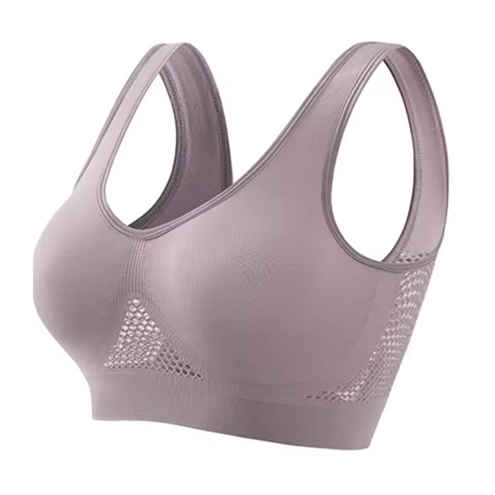 Breathable Padded Yoga Sports Bra Fitness Running Crop Top 9
