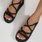 Lightweight Platform Wedge Sandals Women Elastic Back Strap Summer Shoes 3