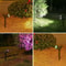 9 LED RGB Solar Spot Lights Waterproof Outdoor Landscape Lights Adjustable Brightness 4