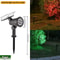 9 LED RGB Solar Spot Lights Waterproof Outdoor Landscape Lights Adjustable Brightness 7