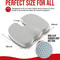 Ergonomic Memory Foam Seat Cushion For Office And Hemorrhoid Relief 3