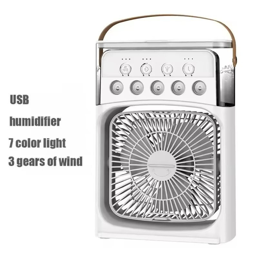 3 In 1 Portable Air Cooler Fan With Humidifier And LED Night Light 5
