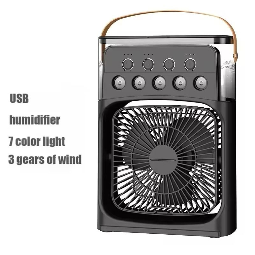 3 In 1 Portable Air Cooler Fan With Humidifier And LED Night Light 6