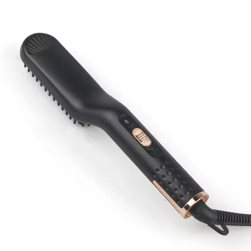 Electric Heated Beard Brush Kit Quick Hair Straightening Comb For Mens Styling 1