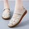 Womens Covered Toe Summer Sandals  Comfortable Flat Walking Beach Shoes 1