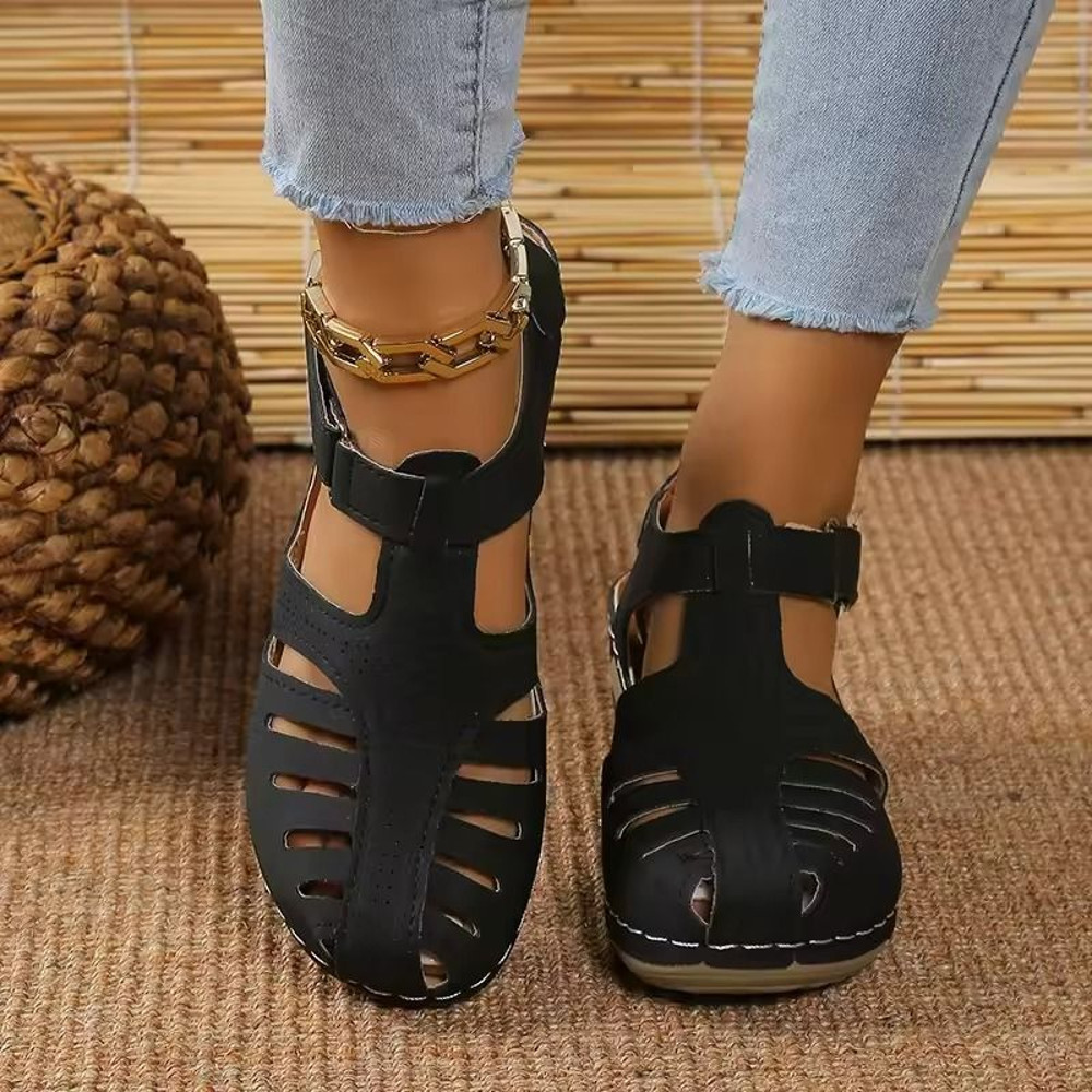 Womens Orthopedic Wedge Sandals With Open Toe And NonSlip Sole 2