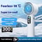 Mini Ice Compress Handheld Fan With 3 Speeds And Rechargeable Turbo Coolin 5
