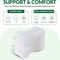 Memory Foam Knee Pillow With Adjustable Strap For Side Sleepers And Hip Pain Relief 1