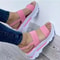 Platform Buckle Strap Sandals For Women With Thick Sole And Open Toe Design 4