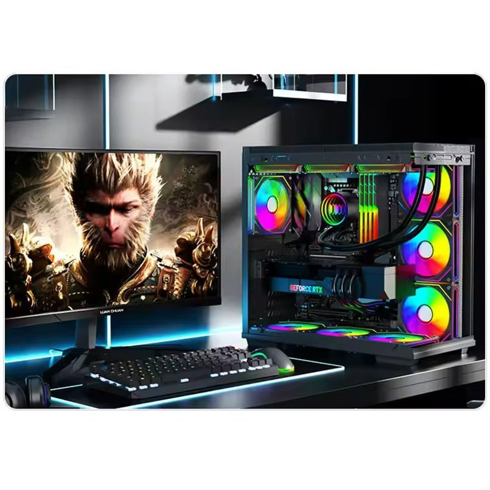 360 ARGB All In One Water Cooling Radiator With Infinity Mirror And LGA1700 AM5 Support 4