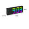 LED Voice Control Digital Alarm Clock With Color Display And Night Mode 5