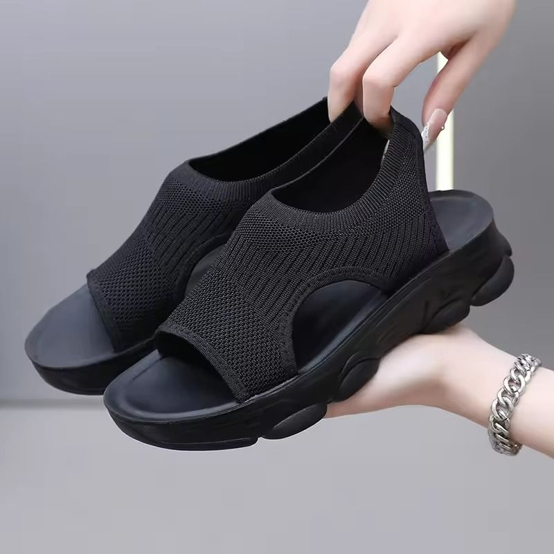 Summer Outdoor Casual Sandals For Women With Breathable Uppers And Skid Proof Soles 2