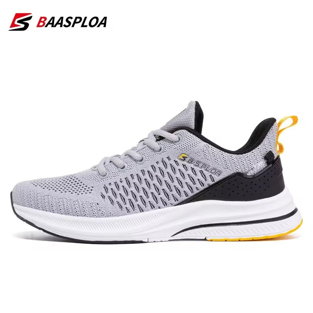 Lightweight Mesh Running Sneakers For Men With Breathable Sole Grip 0