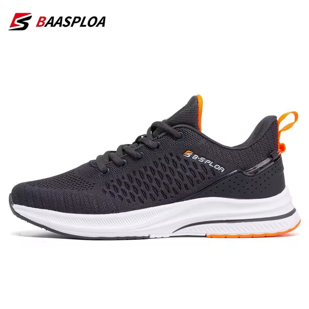 Lightweight Mesh Running Sneakers For Men With Breathable Sole Grip 1