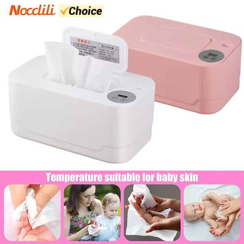 USB Baby Wipe Warmer With LED Display For Home And Car Use 0