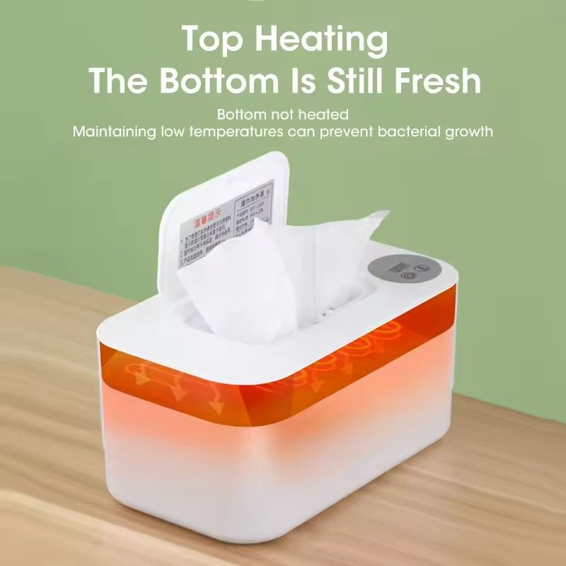 USB Baby Wipe Warmer With LED Display For Home And Car Use 3