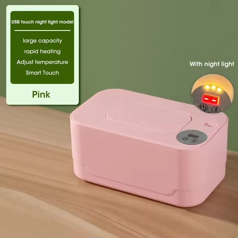 USB Baby Wipe Warmer With LED Display For Home And Car Use 6