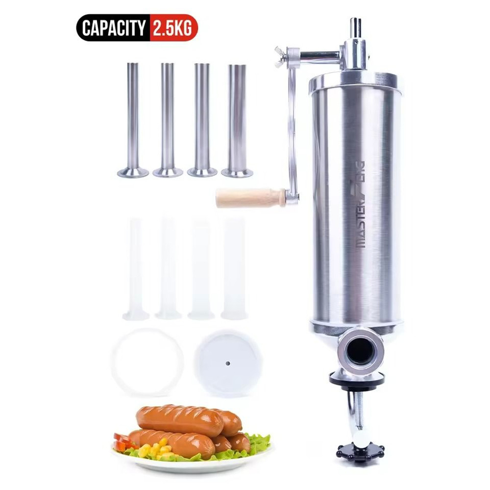 Vertical Manual Sausage Stuffer Machine For Homemade Sausage Making 9