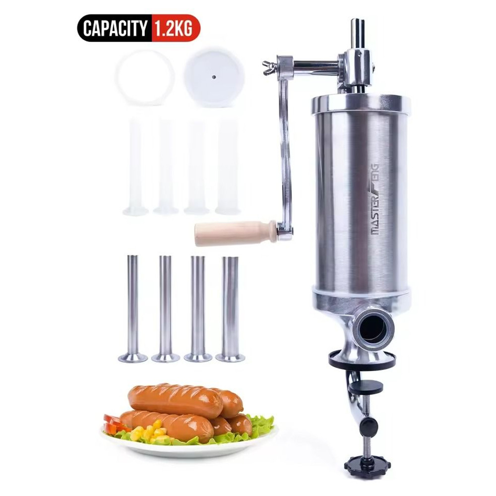 Vertical Manual Sausage Stuffer Machine For Homemade Sausage Making 1