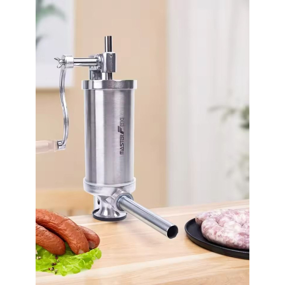 Vertical Manual Sausage Stuffer Machine For Homemade Sausage Making 2