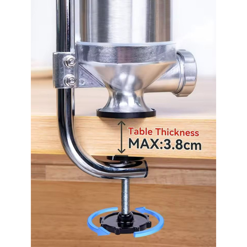 Vertical Manual Sausage Stuffer Machine For Homemade Sausage Making 5