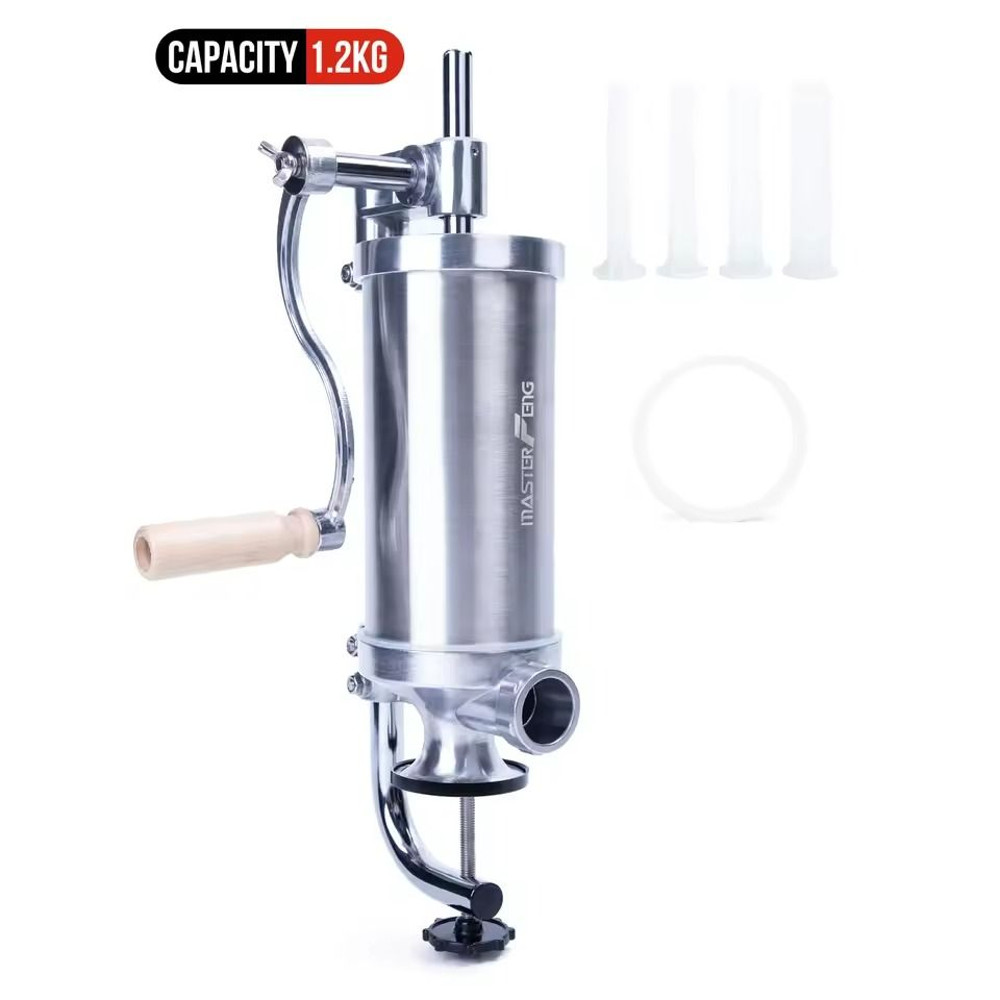 Vertical Manual Sausage Stuffer Machine For Homemade Sausage Making 6