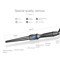 Conical Ceramic Curling Wand With LCD Display 1