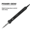 100W Digital Electric Soldering Iron Kit With LCD Temperature Control 6