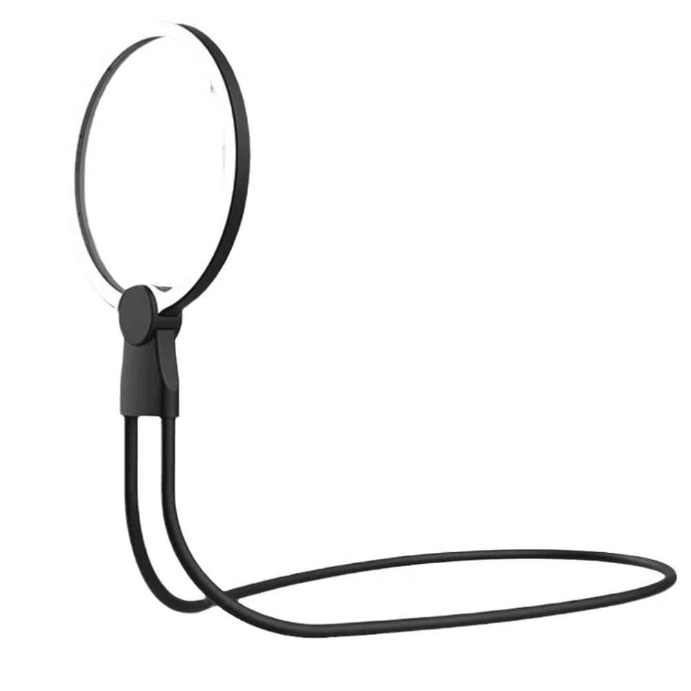 LED Neck Wear Magnifier With Rechargeable Desktop Stand 5