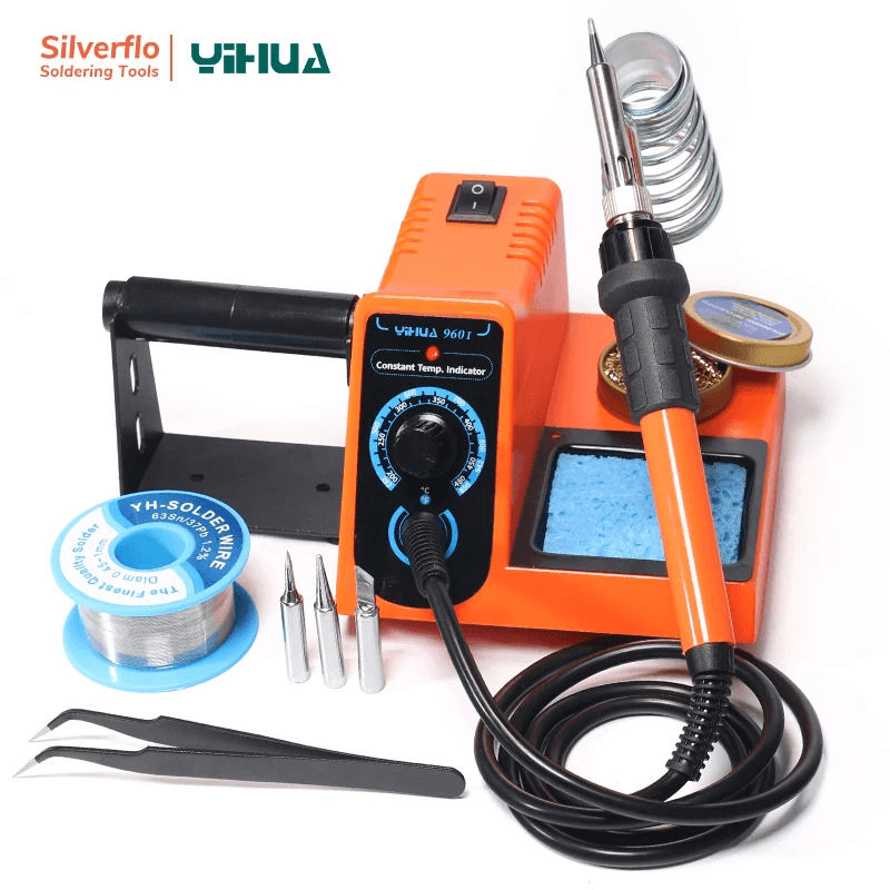 Digital Soldering Iron Kit With LED Display And Helping Hands 6
