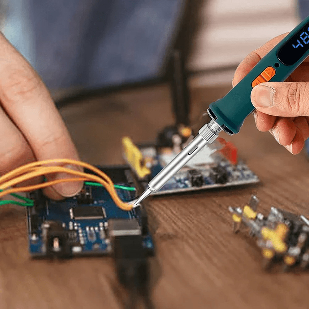 Digital Electric Soldering Iron With Adjustable Temperature 120W 5
