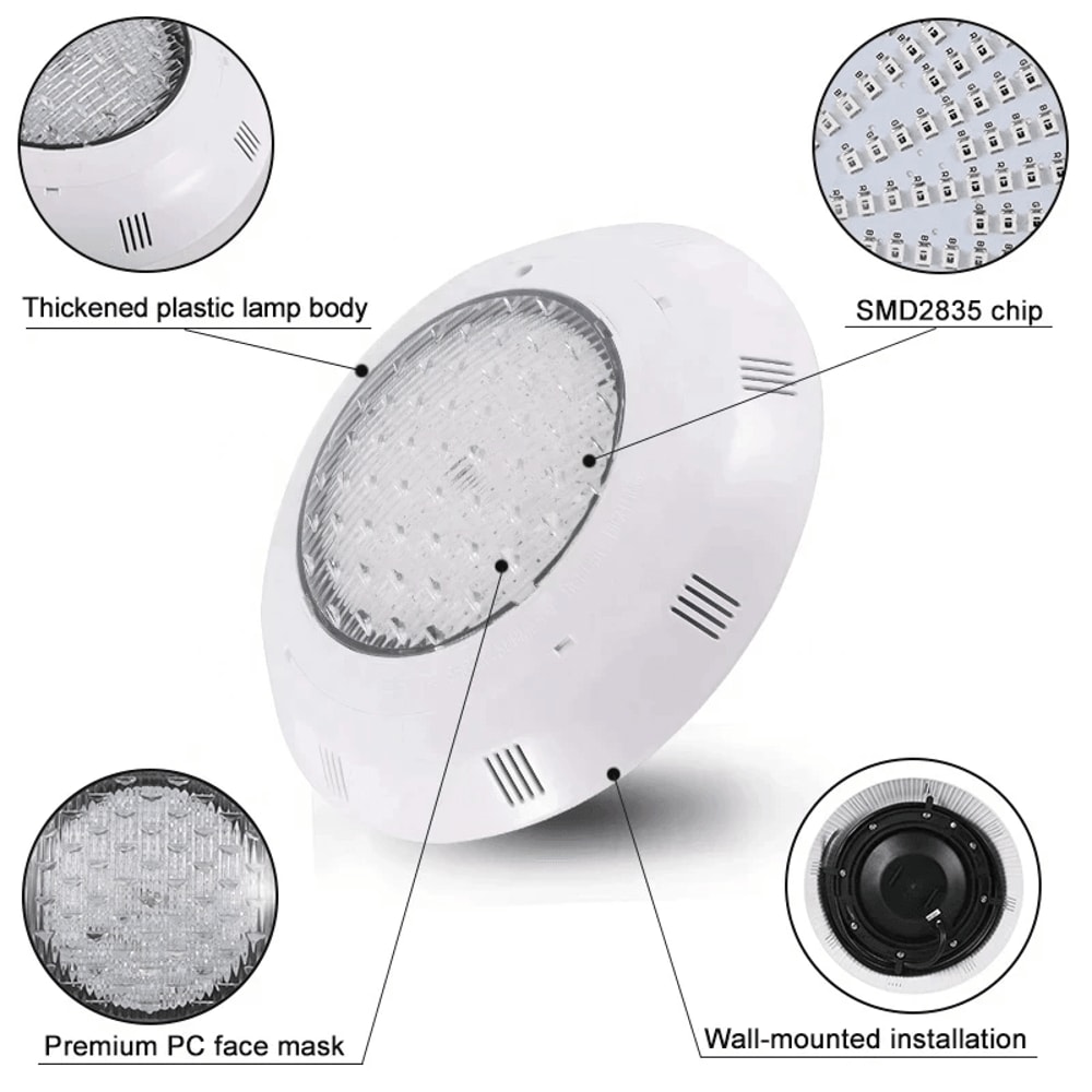 Surface Pool LED RGB Underwater Light For Swimming Pools And Fountains 1