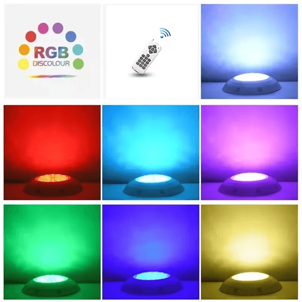 Surface Pool LED RGB Underwater Light For Swimming Pools And Fountains 3