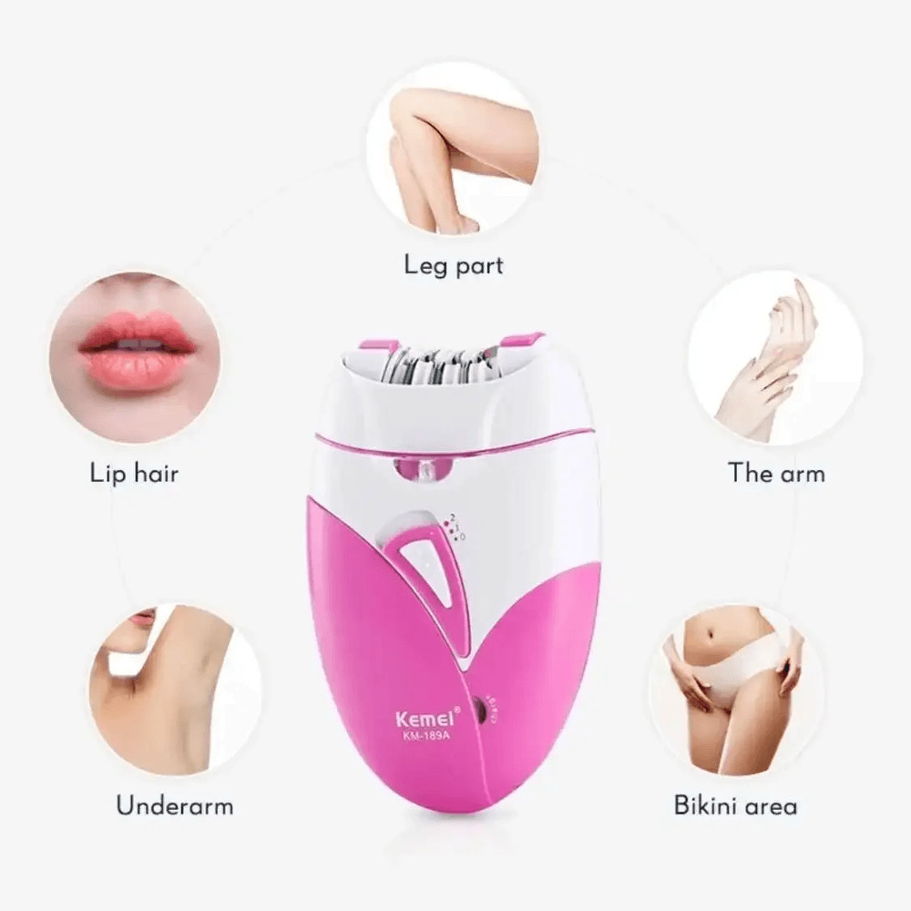 Electric Hair Remover For Women 2Speed Epilator For Face Body Bikini More 2