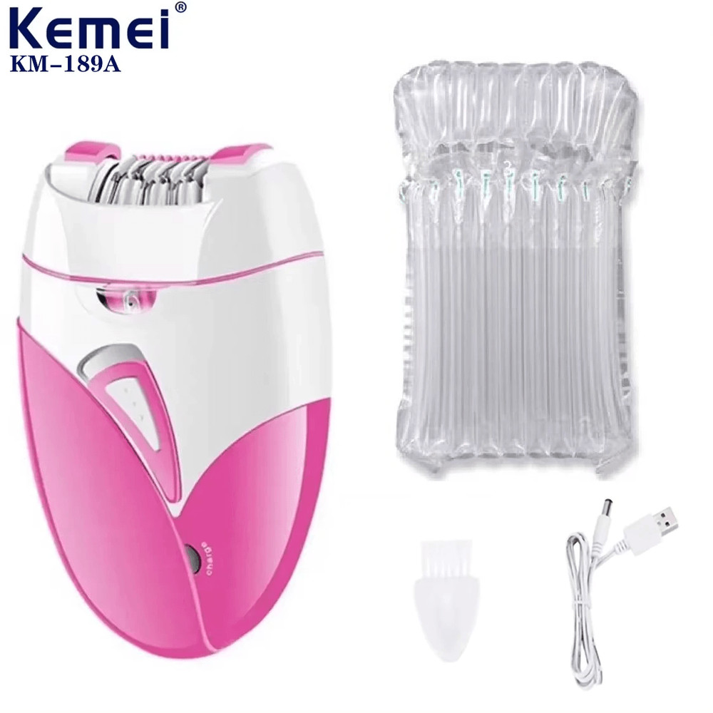 Electric Hair Remover For Women 2Speed Epilator For Face Body Bikini More 6