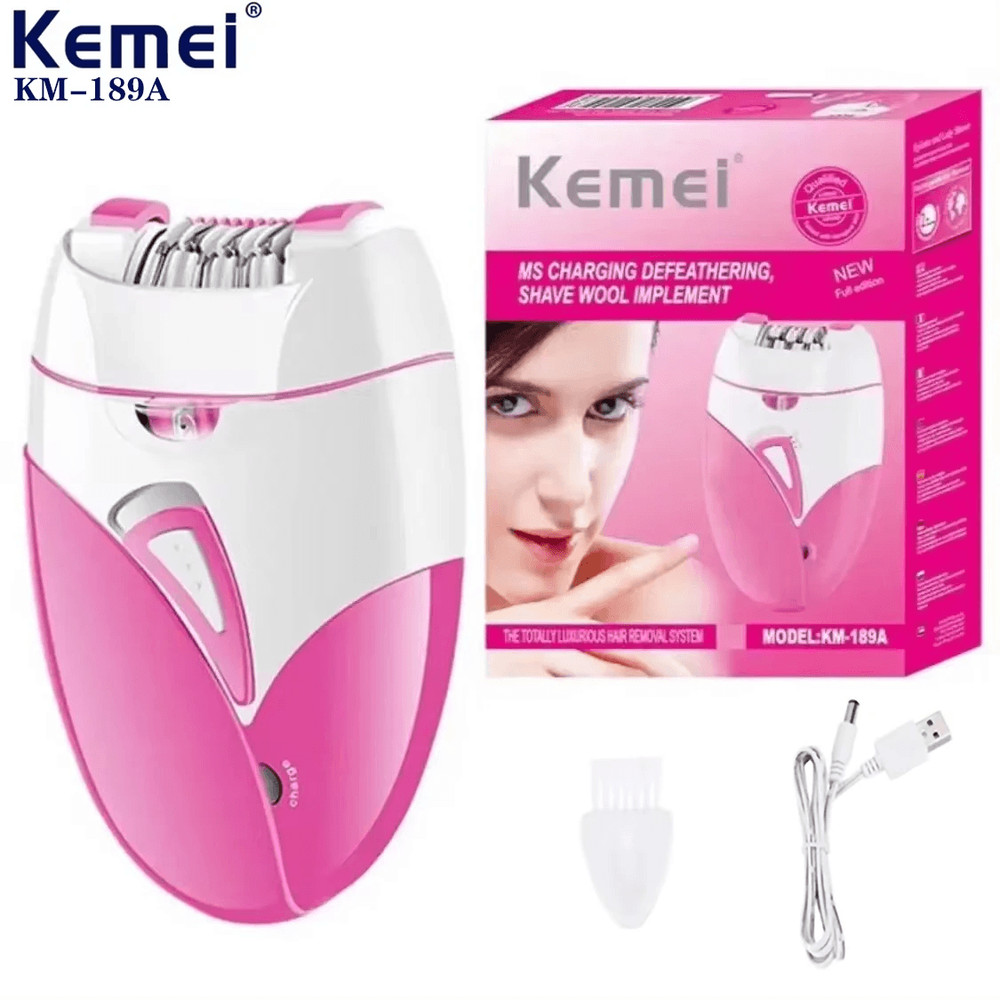 Electric Hair Remover For Women 2Speed Epilator For Face Body Bikini More 7