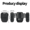 Wireless Bluetooth Walkie Talkie Speaker Mic  Handheld High Power TypeC Microphone 5