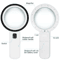 30X Illuminated Magnifying Glass With 12 LED Lights And Optional Gift Box 2