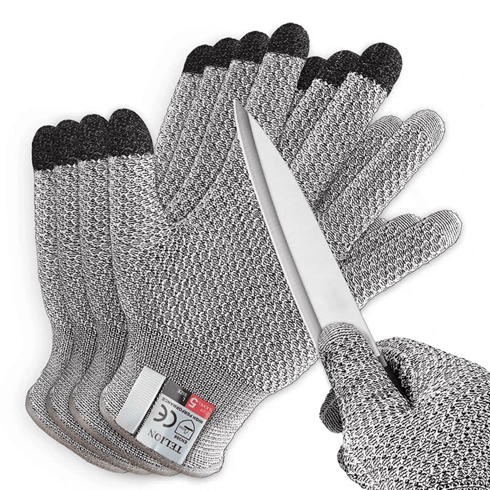 CutResistant Kitchen Gloves With Touchscreen Compatibility 0