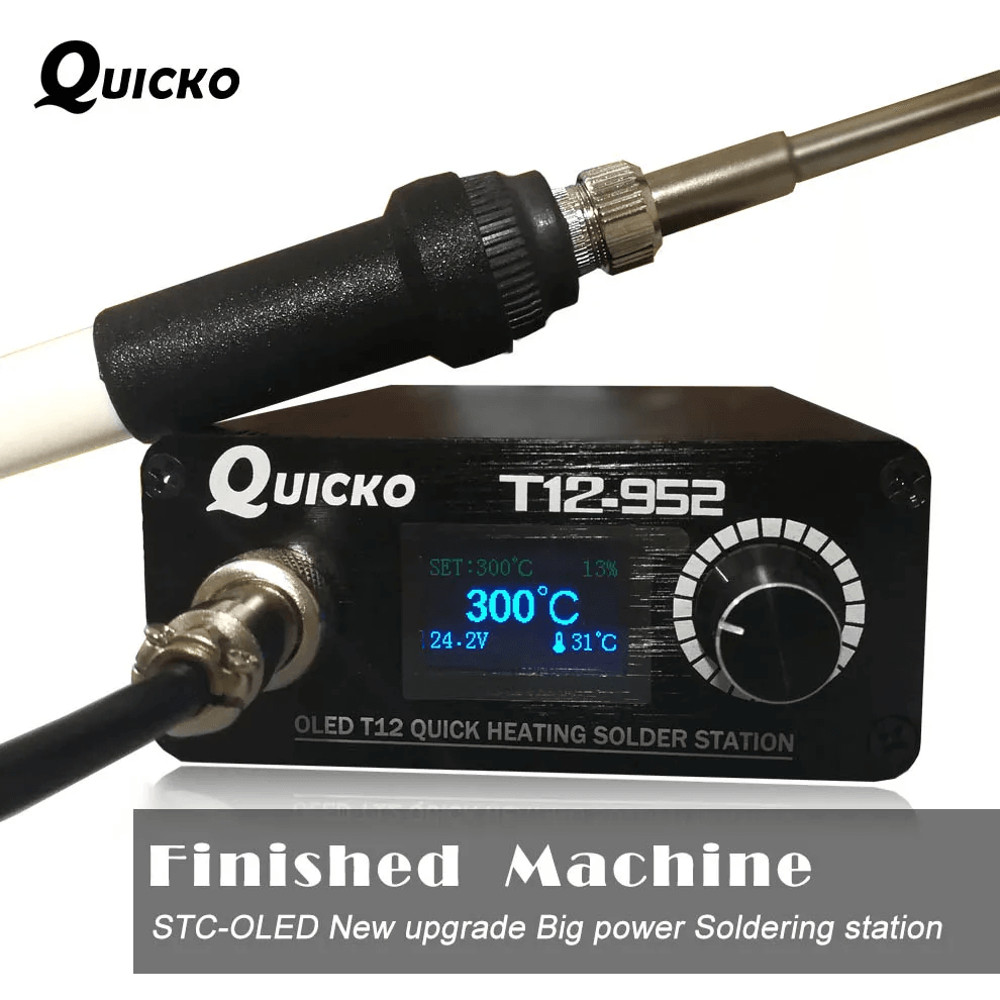 Quick Heating T12 Digital Soldering Station With OLED Display 0