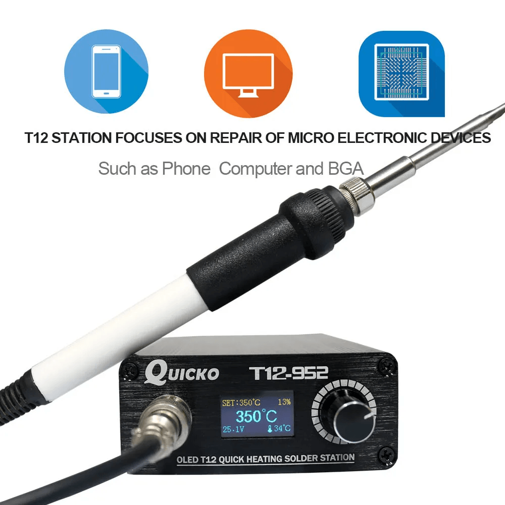 Quick Heating T12 Digital Soldering Station With OLED Display 1