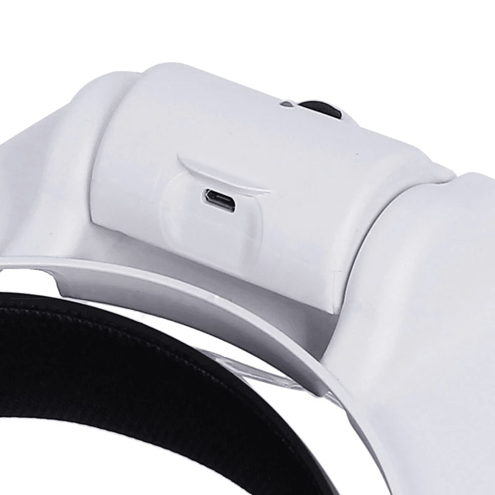 USB Rechargeable LED Glasses Magnifier For Precision Work 3