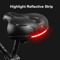 Comfort Bike Saddle With Shock Absorption And Safety Warning 3