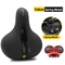 Comfort Bike Saddle With Shock Absorption And Safety Warning 8