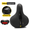 Comfort Bike Saddle With Shock Absorption And Safety Warning 9