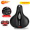 Comfort Bike Saddle With Shock Absorption And Safety Warning 12