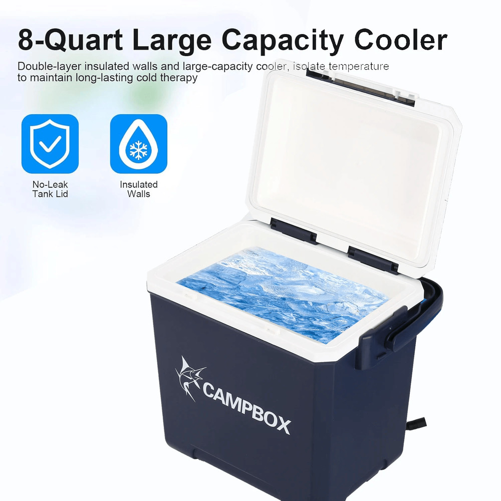 Cold Therapy Recovery System With Adjustable Freeze Wrap For Injury And PostSurgery Relief 1