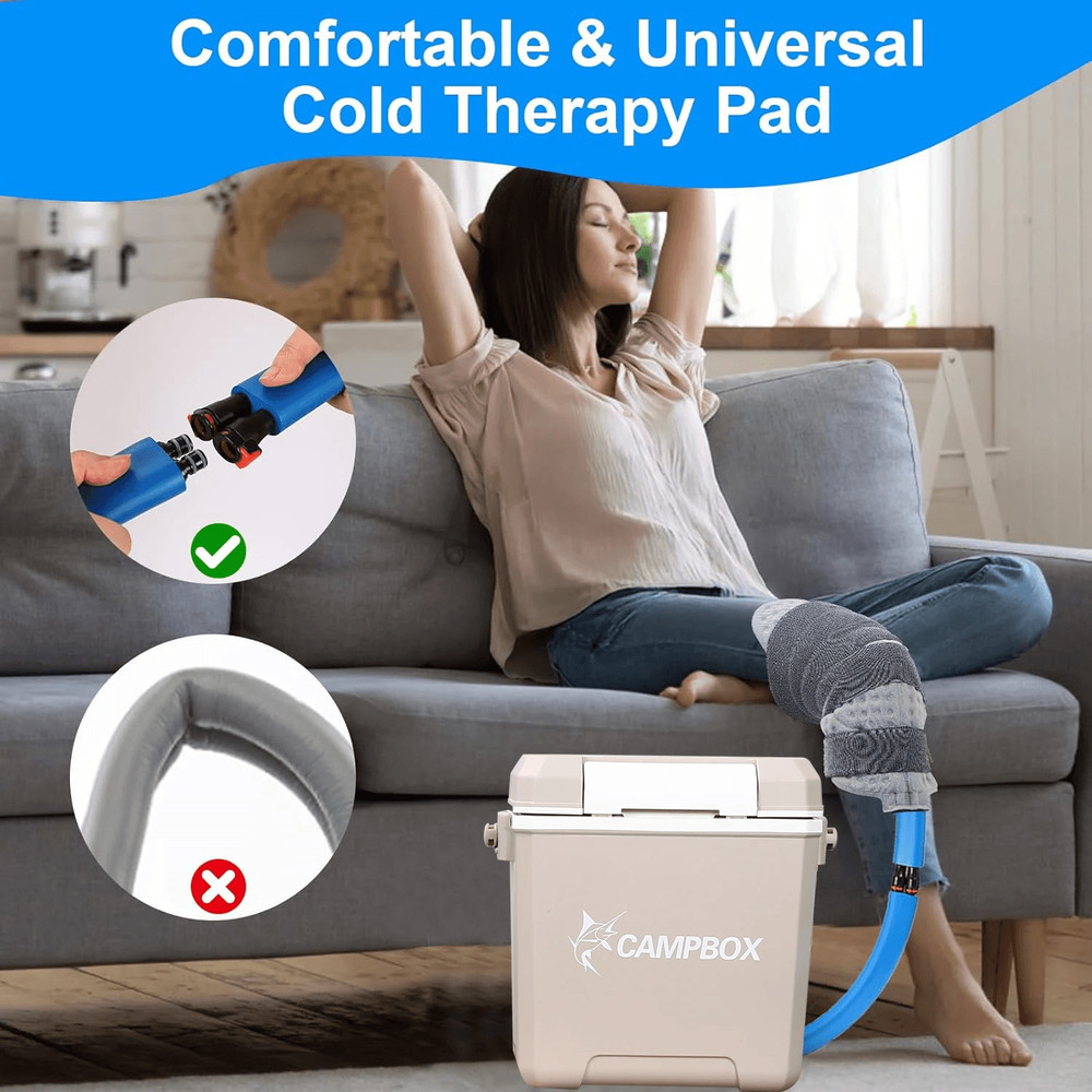 Cold Therapy Recovery System With Adjustable Freeze Wrap For Injury And PostSurgery Relief 3